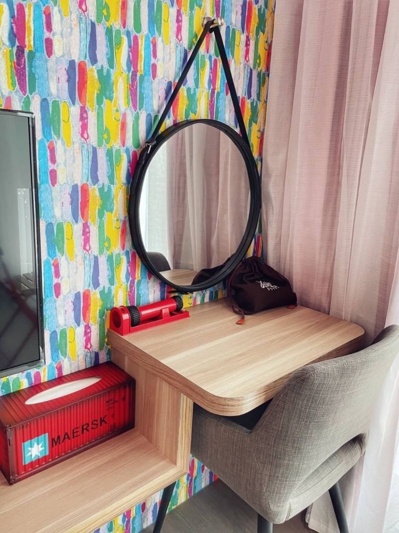 粉紅氣球雙人房照片